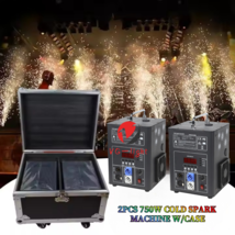 2XLatest Cold Spark Machine Dmx 750w Wedding Party Stage Cold Fountain M... - $660.00