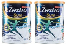  2 X Zextra Sure 400g Milk For Knee, Back Pain, Strengthen Bone - DHL EX... - $89.90