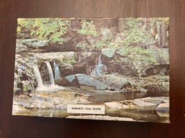 Tuco Vintage Picture Puzzle Fall River Nature Forest Water Small 75 Mini... - $14.99
