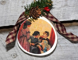 Jessie Willcox Smith Little Women Vintage inspired ornament or wall-hanging - £12.04 GBP