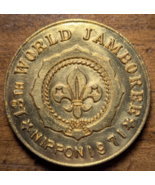 1971 Boy Scouts 13th World Jamboree Nippon Japan For Understanding Medal... - $13.02 CAD