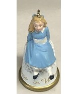 Hallmark 1995 Christmas Ornament Miniature Alice In Wonderland Thimble - $9.85