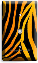 Wild Bengal Tiger Stripes Skin Print Phone Telephone Wall Plate Cover Room Decor - £8.91 GBP