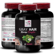 Nourishing Color Boost - GRAY HAIR REVERSE - Radiant Hair Formula 1 Bottle 60C - £14.72 GBP