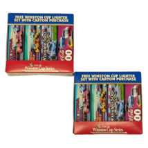 NASCAR Winston Cup Lighter Set Coca-Cola 600 Daytona Southern Winston 50... - $14.54