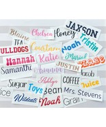 Name Decal, Name Sticker, Custom Stickers, Custom Name Sticker, Decals F... - €0,86 EUR+