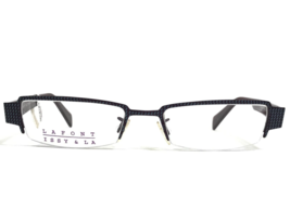 Lafont Issy &amp; LA Eyeglasses Frames ROBIN 751 Grey Purple Rectangular 50-17-137 - £62.71 GBP