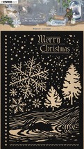 Studio Light Jenine&#39;s Mindful Art 5.82&quot;X8.25&quot; Stencil-Nr. 241, Winter Co... - $17.27