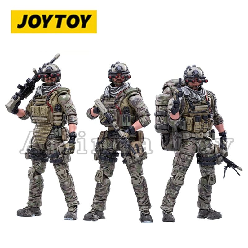 JOYTOY 1/18 Action Figure (3PCS/SET) Hardcore US Navy Seals (Extra Free Weapons) - £78.43 GBP+