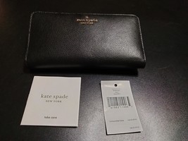 Kate Spade Wallet Darcy Large Slim Bifold Black WLR00545 Noswt - £43.95 GBP