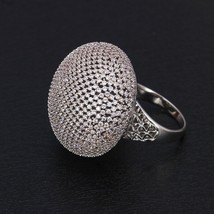  trendy women ring colorful cubic zirconia super big wedding rings jewelry high quality thumb200