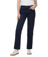 Hudson Womens Jeans Dark Blue Denim Straight Leg 5-Pocket Belt Loops Hea... - $76.67 CAD