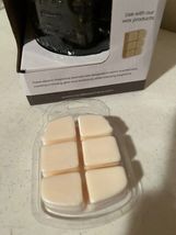 Mason Jar electric Wax Warmer light  with Vanilla wax chunks image 5