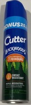 Cutter Backwoods Insect Repellent Mosquitos Sweat Resistant 25% DEET 7.5oz - £6.35 GBP