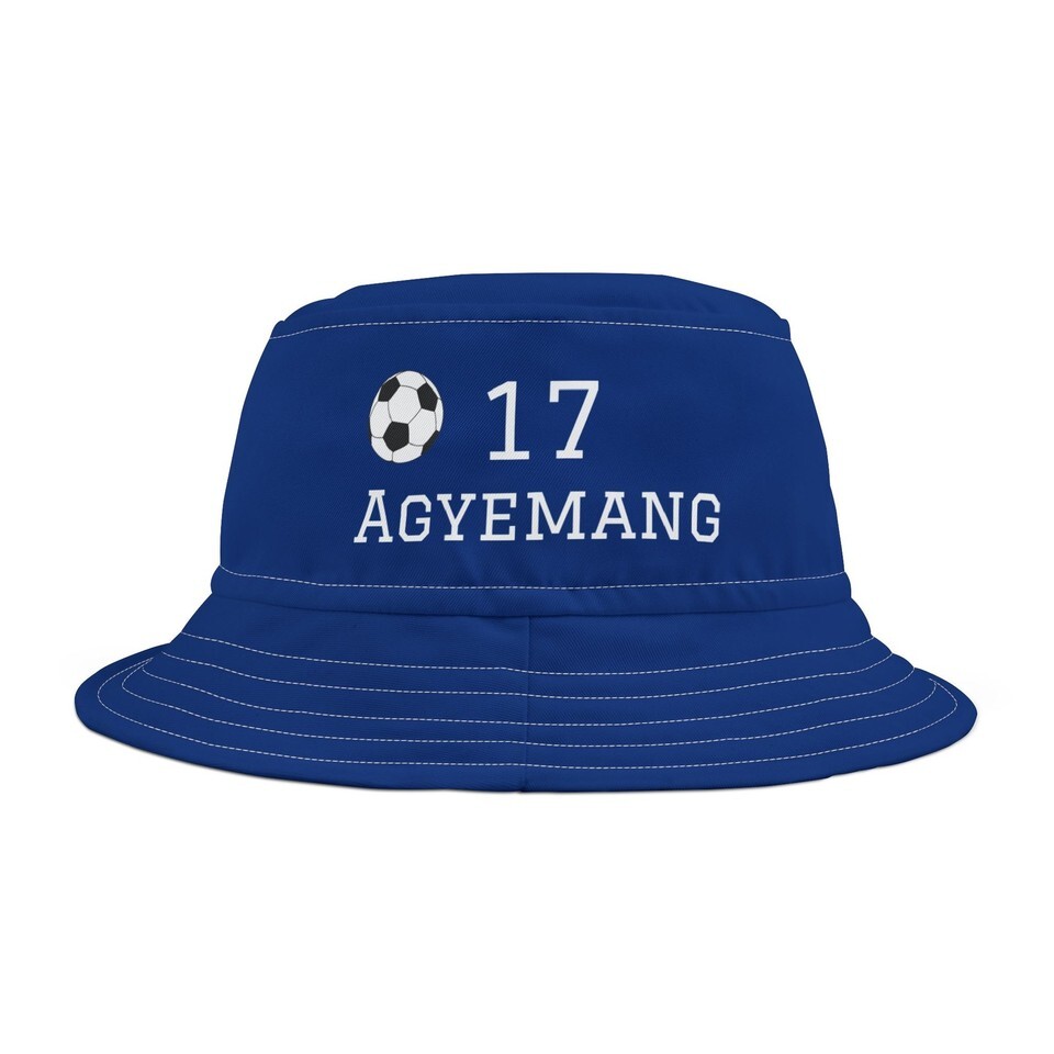 Michelle Agyemang 17 England Womens Football Soccer Bucket Hat for Fans ... - $19.99