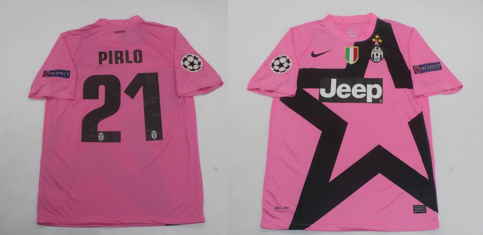 juventus 2012 2013 jersey shirt pink pirlo short sleeve chamarra UCL