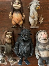 MEDICOM TOY Where the Wild Things Are Kaiju Monster Lot of 5 12cm ~ 22cm... - $134.80