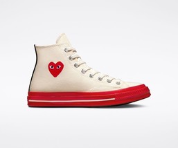 Converse Chuck Taylor All-Star 70 Hi Red Mid Sole New in Box  Size 8 - £75.76 GBP