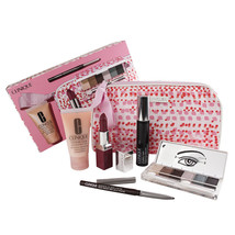 Clinique Spring Into Colour Makeup Set &amp; Bag Palette, Lipstick $102 Value NIB - £27.70 GBP
