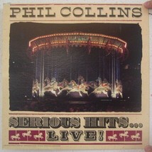 Phil Collins Of Genesis Poster Flat Serious Hits Live - £7.02 GBP