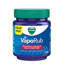 Vicks Vaporub Ahorro Pack 110 ML Taponada Pecho Nariz Congestión Tos Frío Care - £14.49 GBP