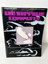 Led Zeppelin Complete Intermediate Guitar Music &amp; Song Book 1990 - $19.35
