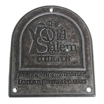 Lexington The Old Salem Collection Logo Nameplate Plaque Badge Emblem 2&quot;... - $19.26