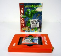 Vectorman Authentic Sega Genesis Game + Box 1995 - £20.31 GBP