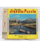 VINTAGE Milton Bradley Croxley Jigsaw Puzzle 4611 14x20 500 Pieces - £25.68 GBP