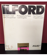 Ilford Ilfobrom Galerie 3.1K Photographic Paper / 8x10&quot; 25 Ct / SEALED V... - $112.50