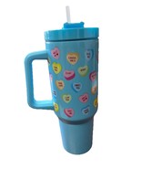 *missing straw* SWEETHEARTS Blue Hearts 40oz Stainless Steel Insulated Mug - €15,39 EUR