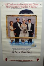 BETSY&#39;S WEDDING Alan Alda MOLLY RINGWALD Joey Bishop HOME VIDEO POSTER 1990 - $16.82