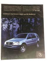 Vintage Mercedes Benz Car Print Ad 1997 pa3 - £6.22 GBP