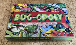 Bug-Opoly Property Trading Board Game, Late for The Sky, complete NEW OP... - $33.88