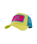 John Hatter Richer Than Rich Yellow &amp; Blue Adjustable Trucker Cap Hat - €59,67 EUR