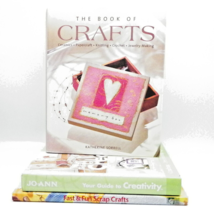 Lot of 3 Craft Books Joann Creativity Fast &amp; Fun Scrap Crafts The Book of Crafts - £15.65 GBP