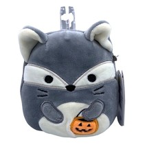 Floxie the Fox 5&quot; Squishmallow Pumpkin Bucket Halloween Stuffed Animal Toy Gift - £12.61 GBP