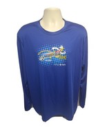 2016 Walt Disney World 1/2 Marathon 13.1 Miles Adult L Blue Long Sleeve ... - $19.80