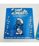 The Smurfs By Kalan Classic Cartoon Embroidered Iron On Patch Peyo 2000 - $40.50