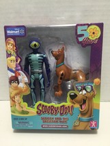 Scooby-Doo &amp; The Skeleton Man Action Figure Set 50-Years Of Scooby Brand New - £6.26 GBP