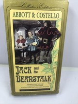 Abbott &amp; Costello Jack and the Beanstalk Collector&#39;s Edition VHS - £2.71 GBP