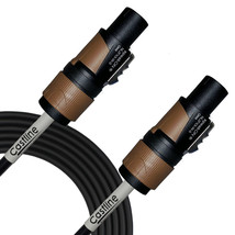  Castline Gold Speaker Cable 2 pole Neutrik SpeakON Mogami 3082 - $23.71+