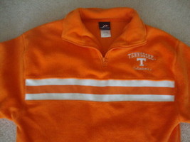 NCAA Tennessee Volunteers Orange Football Basketball FLEECE Pullover Jacket M - $29.54