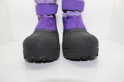 Columbia Powderbug Plus II Boots in Emperor, Paisley Purple Youth Size 3 Item image 8