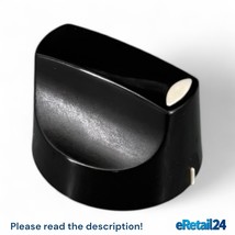 OEM Kenmore GE Cooktop Control Knob WB03T10160 WB03T10161 191D3165 (black) - $32.29