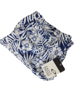 NWT Exist Mens Swim Trunks 4XL Floral Palms Blue White Beach Drawstring ... - $24.80