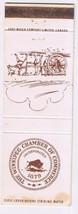 Matchbook Cover Winnipeg Chamber Of Commerce Manitoba - £1.47 GBP