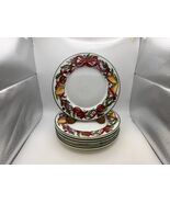 Set of 6 Dansk HOLIDAY HARVEST Salad Plates - $149.99