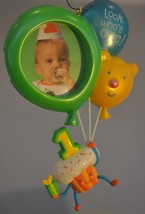 Hallmark  Baby&#39;s 1st Birthday  Personalize  Balloon &amp; Cupcakes  Ornament - $16.62