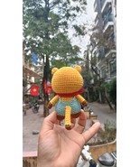 Mini Cute Hand Crochet Yarn Tiger, Cute Gift for Kids, Girlfriend, home ... - $20.56 CAD